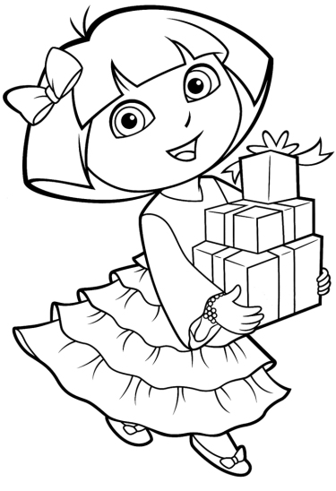 Dora Coloring Pages to Print