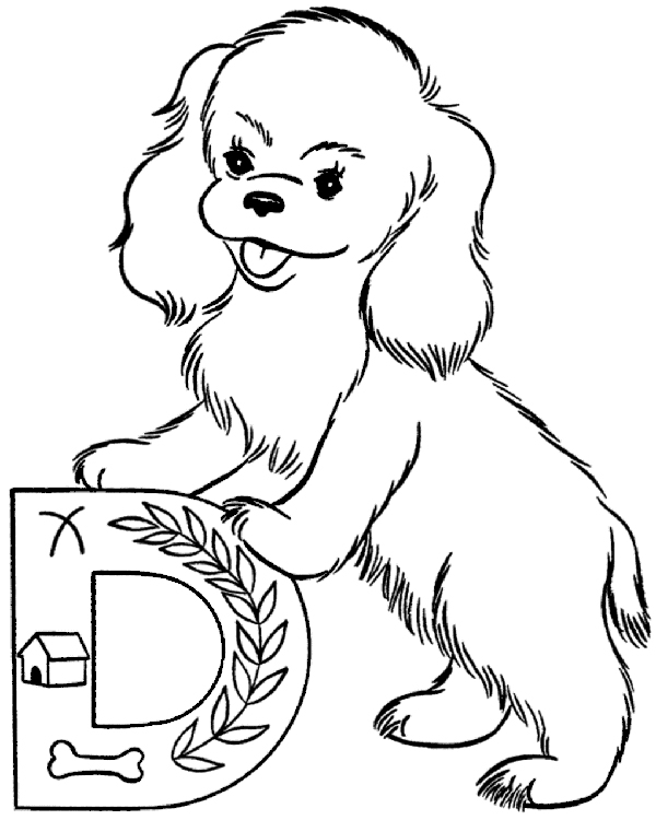 Letter D Coloring Pages | Free Printable Coloring Pages for Kids