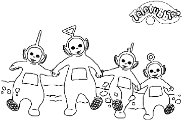 Teletubbies Coloring Pictures